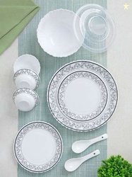 Larah by BOROSIL Jupiter 34-Pcs Dinner Set