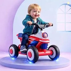Kidsmate Star Racer Electric Bike for Kids | Safe Battery-Powered Moto