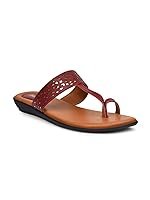 Bata Aditi Tr E Women’s Red Flat Sandals – 5 UK (5715144)