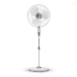 Havells Gatik Pro 400mm Pedestal Fan| 120 Ribs Guard for Safety| Smoot