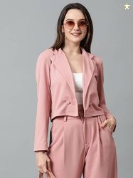 KOTTY Women Solid Casual Jacket