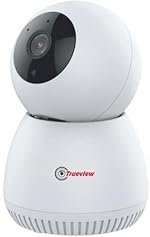 Trueview 5MP Smart CCTV Wi-fi Home Security Camera with Pan Tilt 360Â° View, 2 Way Talk, Cloud Monitor, Motion Detect, Supports SD Card Up to 256 GB, Night Vision (5MP-Robot)
