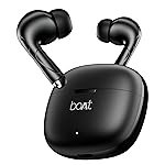 Boat Airdopes Pulse, 50H Battery, ENx Tech, Beast Mode, ASAP Charge, Bluetooth Earbuds, TWS Ear Buds Wireless Earphones with mic (Shadow Black)