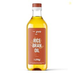 Jivo Rice Bran Oil 1 Litre Cooking Oil | Rich in Antioxidants | Ideal