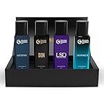Beardo Day Perfumes For Men 4 x 20ml | Compliment worthy Unisex perfume combo | Long Lasting Perfumes – Fresh & Aquatic Fragrances | Rakhi gift for brother | Gift for brother | Gift for husband