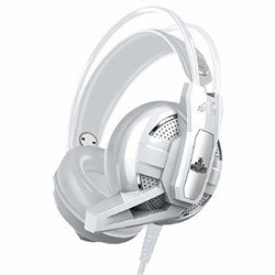 Ant Esports H520W Lightweight Gaming Over Ear Wired Headphones with Mi