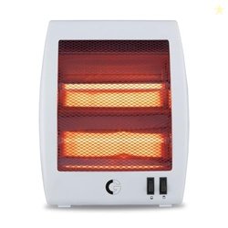 CG Norris 800W 2Q Quartz Room Heater | 2 Heat Settings | Tip Over Safe