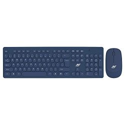 Ant Value FKBRI05 Wireless Keyboard Mouse Combo - 2.4Ghz Aesthetic Qui
