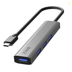 Zinq Technologies Zinq 4 USB 3.1 High Speed Ports Hub with Type C Inpu