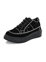 EL PASO Faux Leather Casuals Sneakers Walking Shoes for Women & Girls