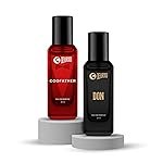 Beardo GodFather & Don Perfume for Men (20ml x 2) | Long Lasting Fragrance | Long Lasting Perfume for Men | Gift for Men | Gift for Friend
