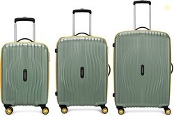 ARISTOCRAT Hard Body Set of 3 Luggage 8 Wheels - Vortex Plus Set o...