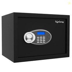 Lifelong Locker For Home&Office 34L-Digital Safe Locker For Security W