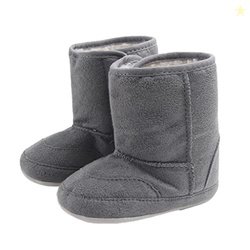 THE STYLE SUTRA Baby Soft Sole Anti-Slip Mid Calf Winter Warm Infant P