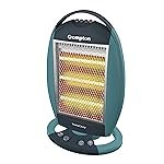 Crompton Insta Cozy 1200 Watt Halogen Room Heater with 3 Heat Settings(Grey Blue)
