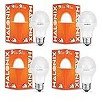 Halonix Astron Plus Base E27 9-Watt LED Bulb (Pack of 4, Cool White)