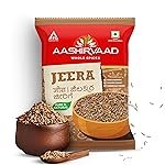 Aashirvaad Jeera, Aromatic Whole Spice, Thick, Tall & Whole Seeds, Dark Brown, 100% Pure, Dust Free & Hygienically Packed, 100g Pack