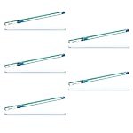 Wipro Garnet 20W LED Batten for Living Room & Bedroom | 4 Ft |Cool Day white (6500K) | 2000 Lumen | Bright & Energy Efficient Tubelight for Home, Office, Showroom & Parking Lot| Pack of 5