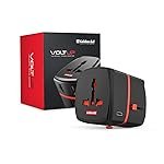 Goldmedal Voltup Universal Travel Adaptor |2 Type-C and 2 Type-A USB Ports Supports PD (Power Delivery) for Quick Charging |Supports Variety of Plug Types| Perfect for International Travel – Black