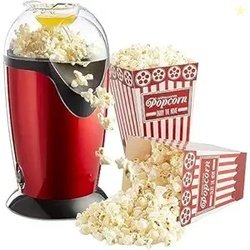 New Mini Sweet Hot Air Popcorn Machine And Snack Maker, Automatic Inst