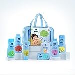 Parachute Advansed Baby Gift Pack with New Born Baby Essentials|100% Virgin Coconut Oil|with Travel Friendly Multi Utility Clear Bag