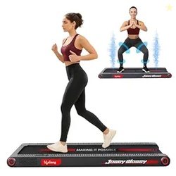 Lifelong Walking Pad Treadmill for Home| 4 HP Peak Motorised Treadmill