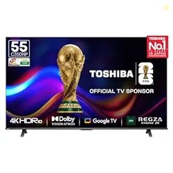 Toshiba 139 cm (55 inches) C350NP Series 4K Ultra HD Smart LED Google