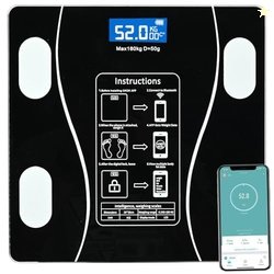 Pivalo Digital Weighing Scale for Body Weight with Bluetooth & BMI Mon