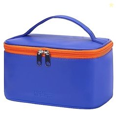 House of Quirk Makeup Travel Bag, Large Cosmetic Bag for Women, Zipper