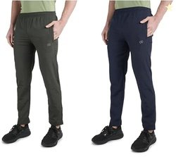 KWINGS Lycra Track Pants for Man | 4-Way Stretchable | Quick-Dry, Spor