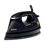 SINGER Shakti Press Heavy Weight Dry Iron | 1000W Power | 1.6 Kg Heavy Body | Double Coated Sole Plate | Adjustable Temperature Control | 180Â° Swivel Cord | ISI Certified | 2 Year Warranty