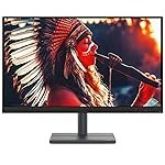 Lenovo L-Series 68.58 cm (27 inch) FHD IPS Ultraslim Monitor |16.7 Mn Colors, 75Hz, 4ms, AMD FreeSync, HDMI, TUV Eye Comfort & Low Blue Light, Smart Display Customization Artery – L27e-30