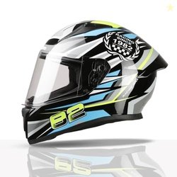TVS Racing Titan Series Full Face Helmet for Men | Premium Bike Helmet