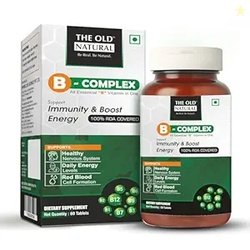 B-Complex Veg Tablets | All 8 Essential B Vitamins for Immunity, Energ