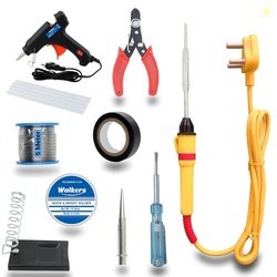 Walkers Electronic 10in1 Glue Gun Combo Kit Set with Soldering Iron St
