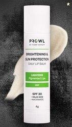 PROWL by Tiger Shroff Lipbalm For Men Brightening Dark Lips with Kojic