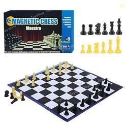 Toyshine 36cm Magnetic Chess Set with Folding Board and Pieces | Strat