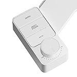 ZeroTouch Bidet Seat Attachment for Western Toilet | Jet Spray for Front & Rear Wash | Adjustable Water Pressure | Non-Electric | Ultra-Thin Design | Easy Installation | 18-Month Warranty