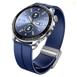 Boat Chrome Eon, Premium Metal Body, 1.43 (3.63 cm) AMOLED Round Displ