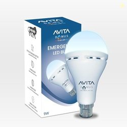 AVITA DOMUS 9W Emergency LED Bulb, Up to 4 hrs Power Back up, Over-cha