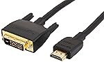 Amazon Basics Dvi To Hdmi Electronic Cable, 24-Pack – Black