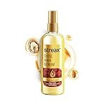Streax Hair Serum 200ml, Hair serum for Dry & Frizzy Hair, for Women & Men, for Curly Hair, Wavy Hair, Straight Hair, Silk & Shine Vitalised with Walnut Oil