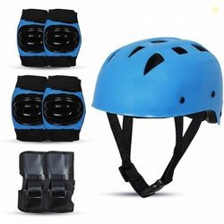 Protoner Kids Skating Protection Kit with Helmet, Knee Pads, Elbow Pad