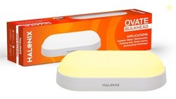 Halonix Yellow 10W wall Lamp LED Oval Shape Outdoor Bulkhead | Outdoor
