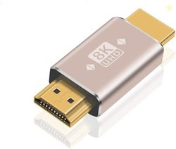 Etzin 8K Male to Male 48Gbps HDMI to HDMI UHD 2.1 Coupler Adapter...mo
