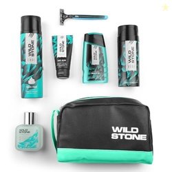 Wild Stone Edge Grooming Kit l Professional Shaving Kit for Men l Deod