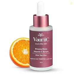 VauriiC Skin Brightening Vitamin C Face Serum 40 ml for Glowing Skin,