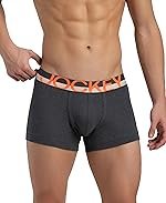 Jockey FP03 Men’s Super Combed Cotton Rib Solid Trunk with Ultrasoft Waistband