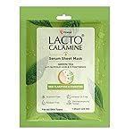 Lacto Calamine Green Tea Face Sheet Mask |Instant Hydration |Glycolic Acid & D-Panthenol| 25 ml