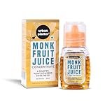 Urban Platter Monk Fruit Juice Concentrate 60ml ( 100% Fruit Based, Clean Label, No-Erythritol, Everyday Use Sweetener)